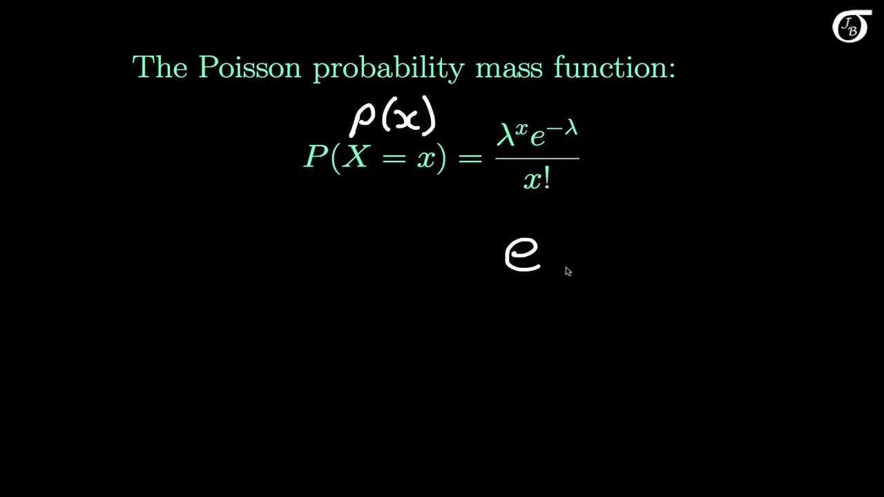 An Introduction To The Poisson Distribution Youtube