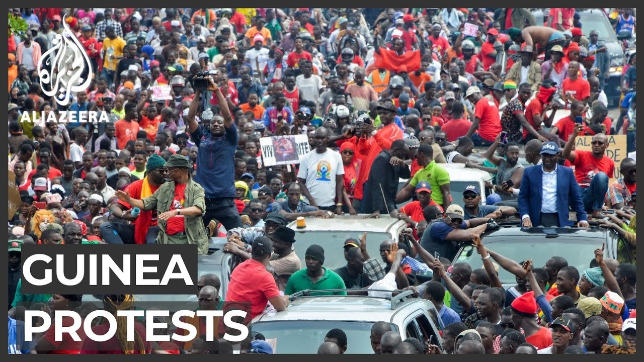 Guinea Election More Protests Planned Against A Conde Third Term Youtube