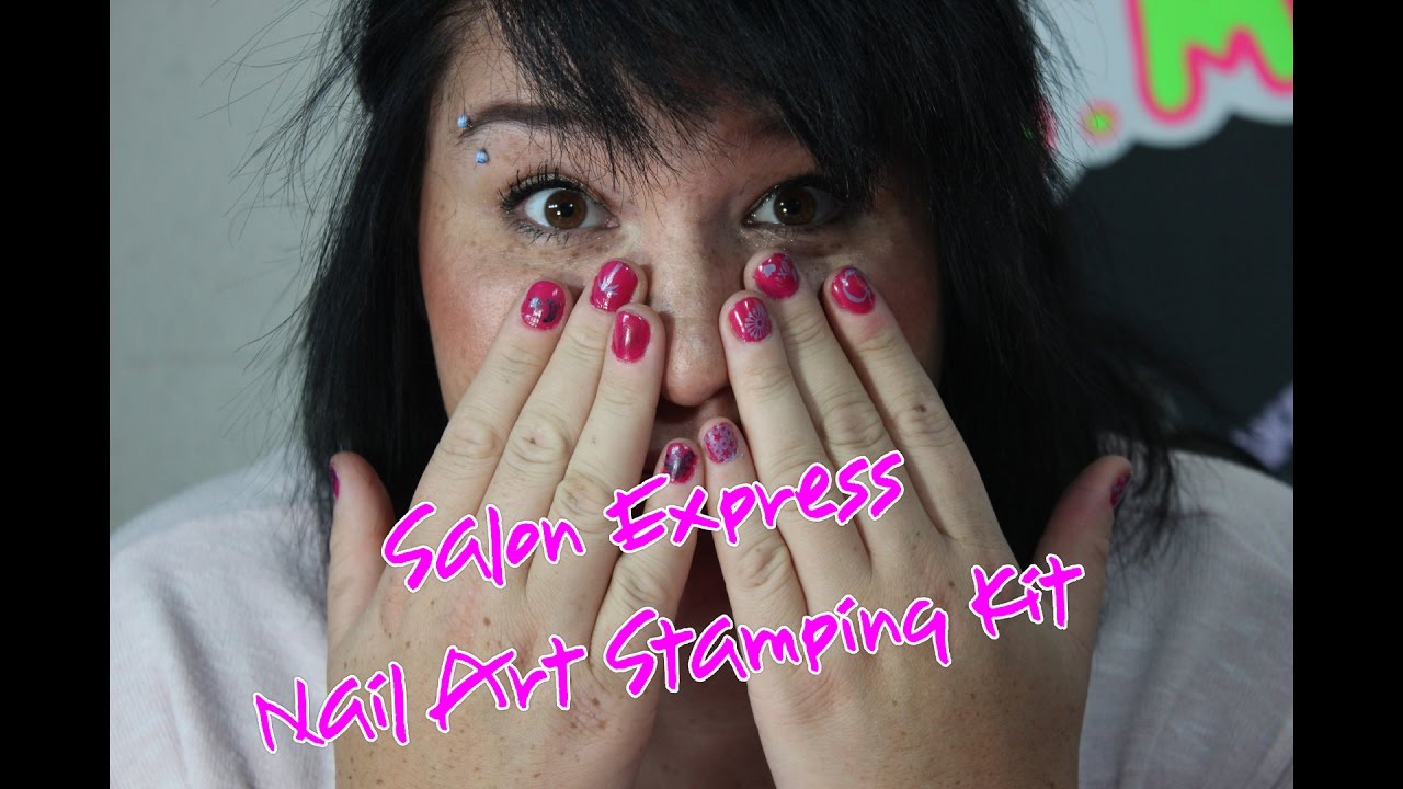 Salon Express Nail Art Stamping Kit - wide 4