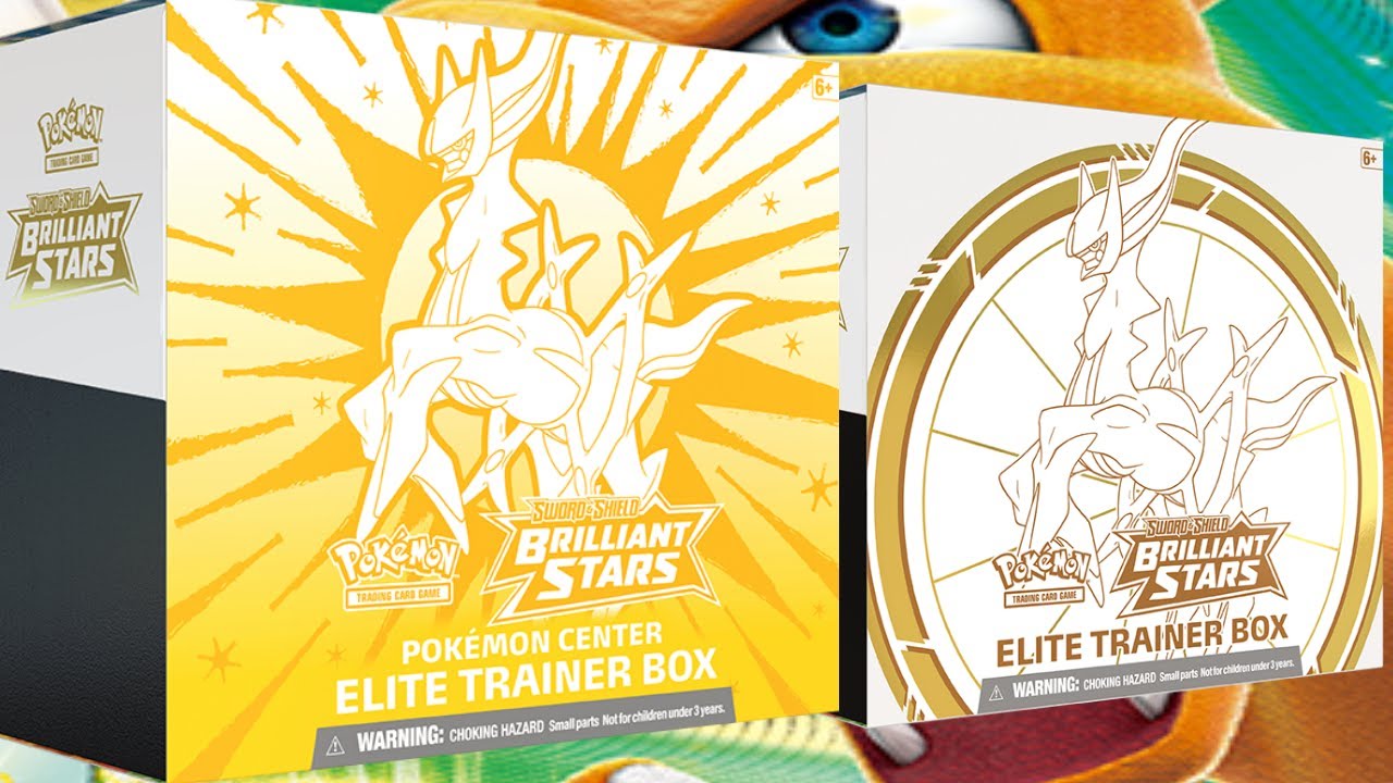 ポケセン版 ブリリアントスターズETB 未開封 Pokemon Brilliant Stars ETB And Pokemon Center Brilliant Stars ETB