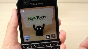 How to use the camera or camcorder on Blackberry Q10