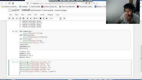 seleksi--Mencetak bilangan terbesar dan terkecil (Python)