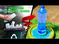 Recycle & Create: DIY LED Water Fountain | Plastic Bottle Transformation