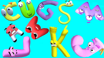 NEW LETTER ABC,RUN,MERGE ALPHABET LORE,MERGE NUMBER LORE 3D,