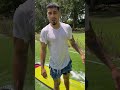 Mom gets mad when she sees what dad and kids did to slip &amp; slide #shorts