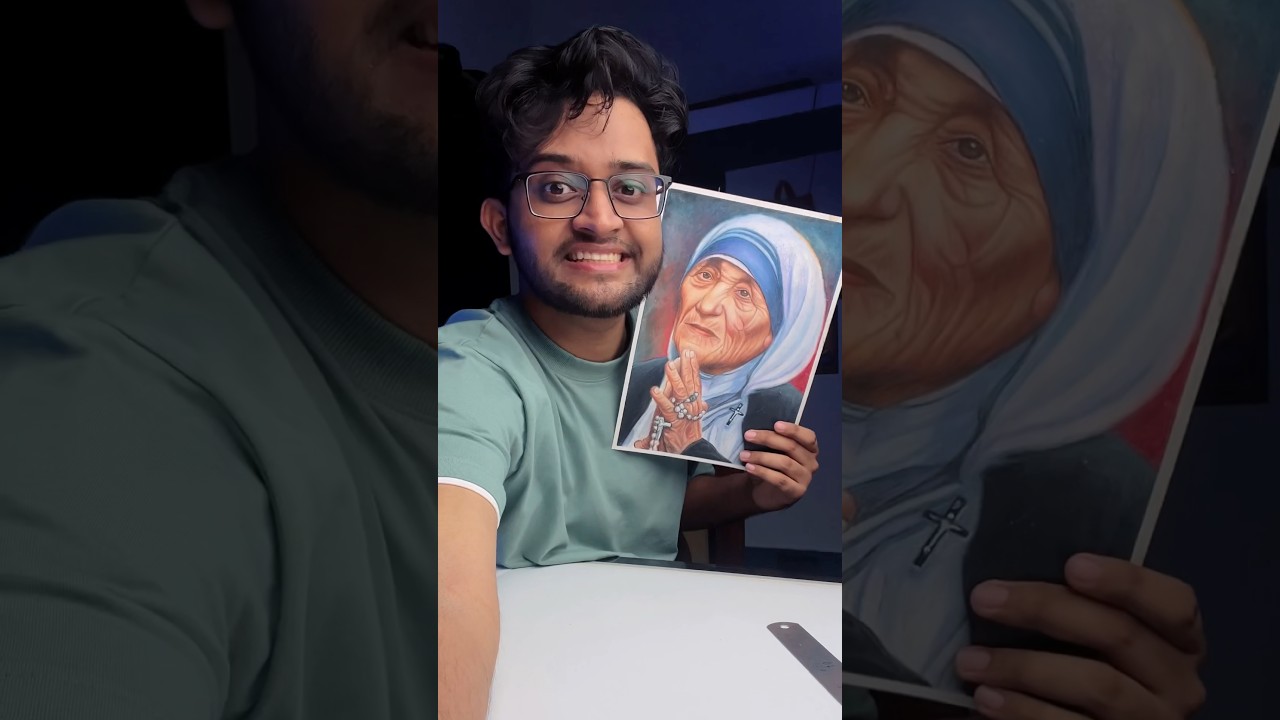 Mother Teresa Drawing , 