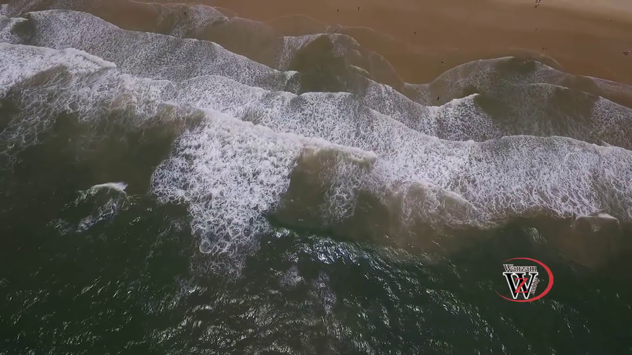 dronesense DRONE FLAGRA TUBARAO na PRAIA em RECIFE wanzam fpv