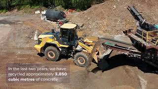 Concrete Recycling Program in the City of Logan