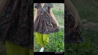 👉 “Stylish Angrakha Kurti Plazo Set ✂️ | Easy Sewing Tutorial #Shorts” #telentedrituinsan