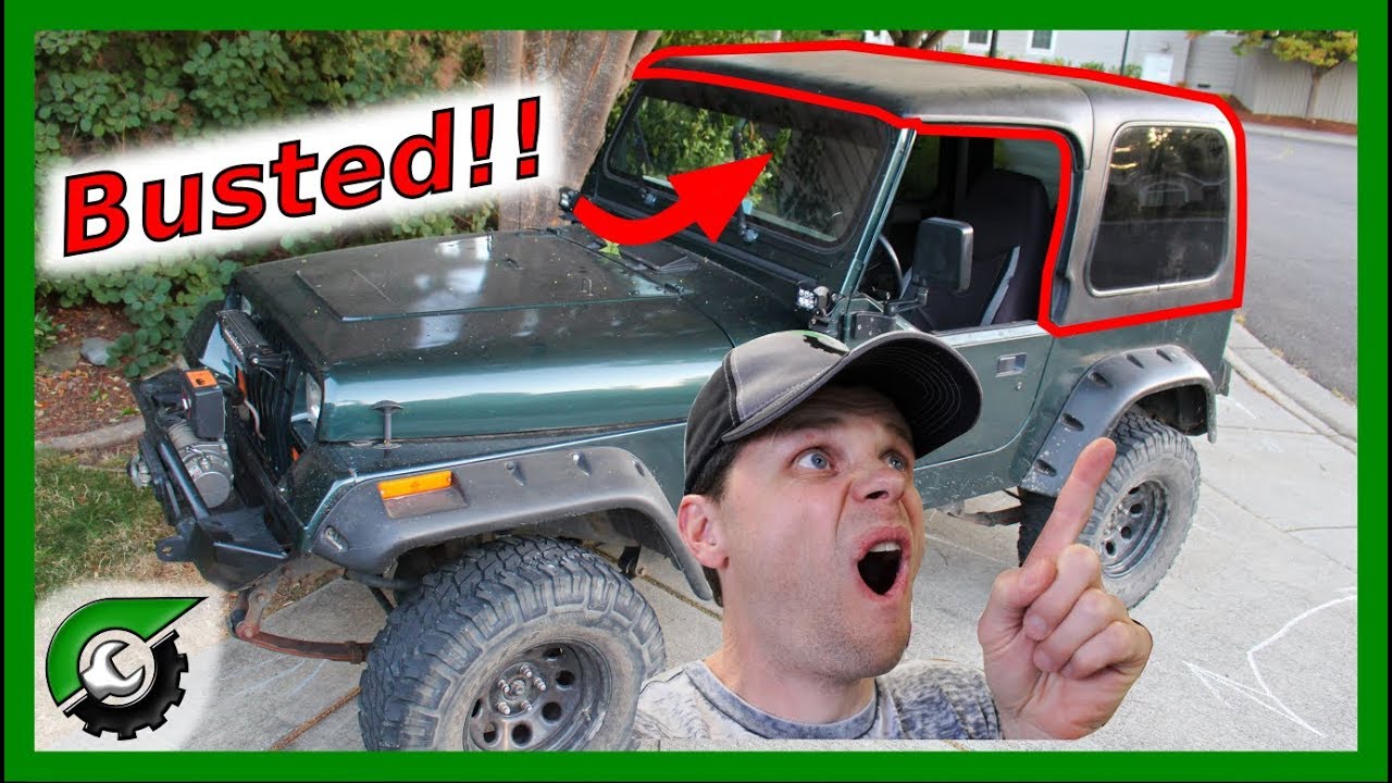 Jeep Wrangler Hard Top Rebuild - YouTube