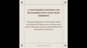 Benefits of Integrating Microsoft Teams and Appy Pie Chatbot
