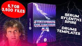 Super Synthwave Collection 4.0 - Sample Pack, Template, Presets DOWNLOAD