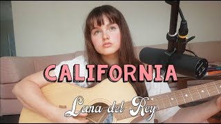 Video thumbnail of "California - Lana del Rey (cover) | Jess Pickering"