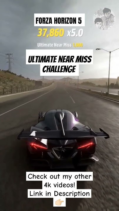 How To Get Ultimate Near Miss Horizon 4 Ultimate near miss challenge| #shorts |#shortsvideo |#shortsfeed |#