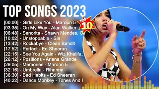 Top Songs 2023 ~ Miley Cyrus, Tones And I, ZAYN, The Weeknd, Clean Bandit, Maroon 5, Ed Sheeran