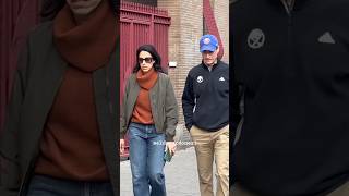 Anthony Weiner and wife Huma Abedin on a morning Walk in New York #nyc #newyork