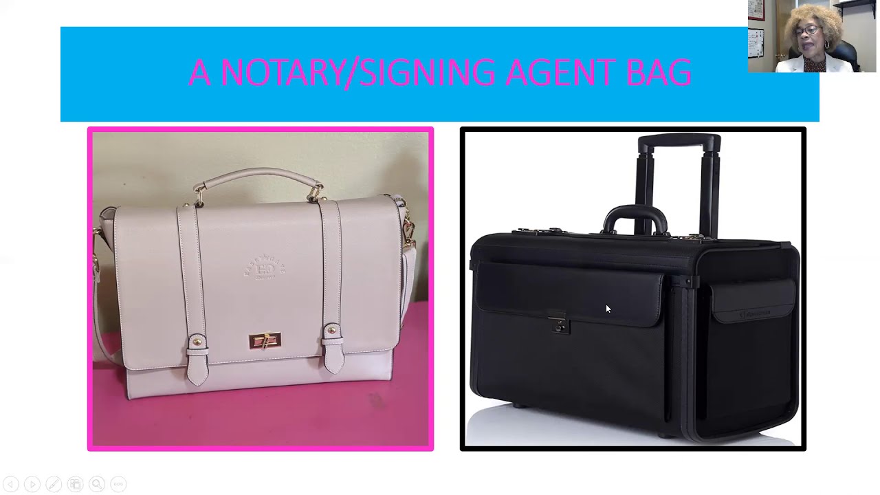 NOTARY BAG FUNCTIONAL OR FASHIONABLE YouTube