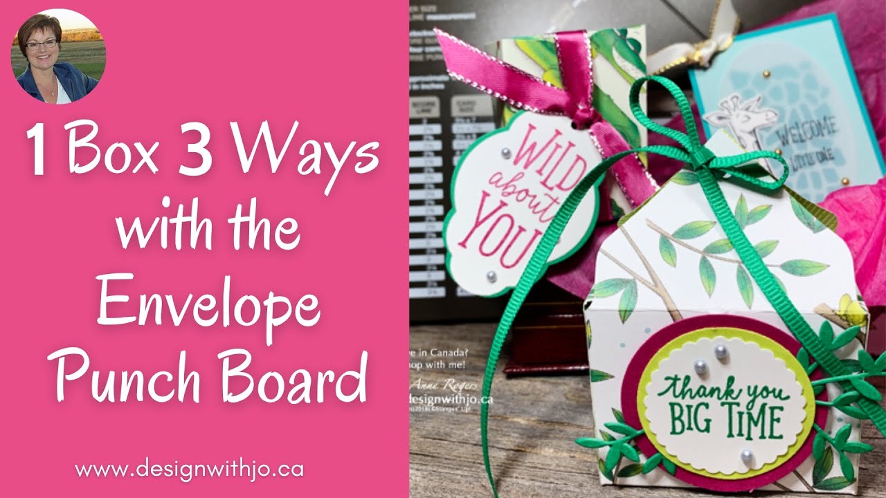 1 Box 3 Ways with the Envelope Punch Board - YouTube