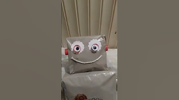 Recycling robot made by me Hand made robot made by recycling material #foryou #robot #robotics #fyp