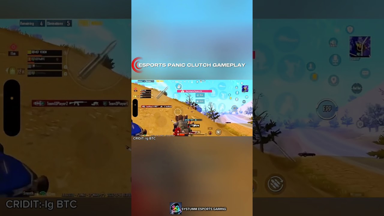 PUBG MOBILE ESPORTS 2026's MOST INSANE 1VS4 CLUTCH IN PUBGMOBILE