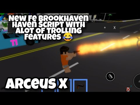 Arceus X Brookhaven New VHub Trolling Script 😱 