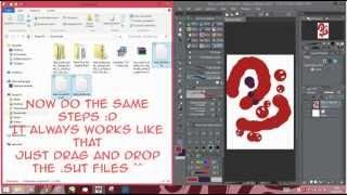 How to Download Brushes for CSP aka MS5 from Deviantart