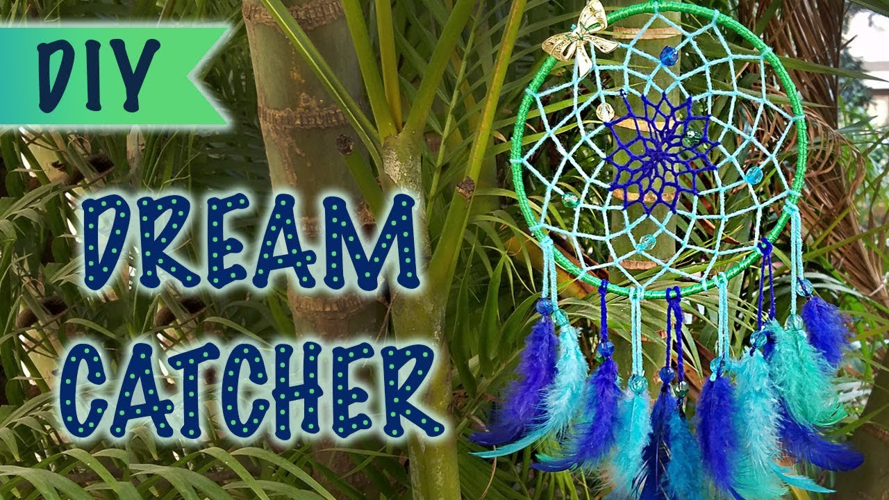 How to make a Dreamcatcher | DIY | Step by Step Easy Tutorial | Kreena ...
