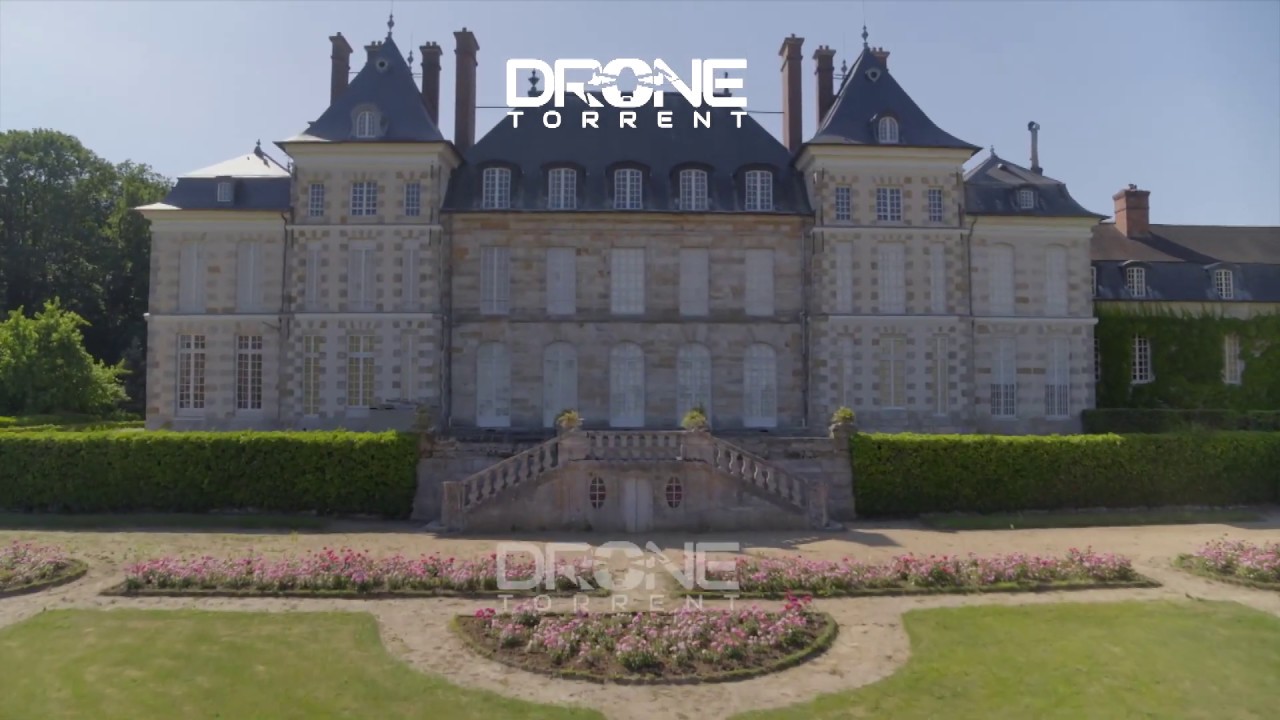 Aerial footage over the Castle of