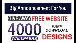 Big Announcement For You || 3D Flex Wallpaper Free Download || 4000 Wallpaper PSD Files || 2021 Big Announcement For You || 3D Flex Wallpaper Free Download || 4000 Wallpaper PSD Files || 2021