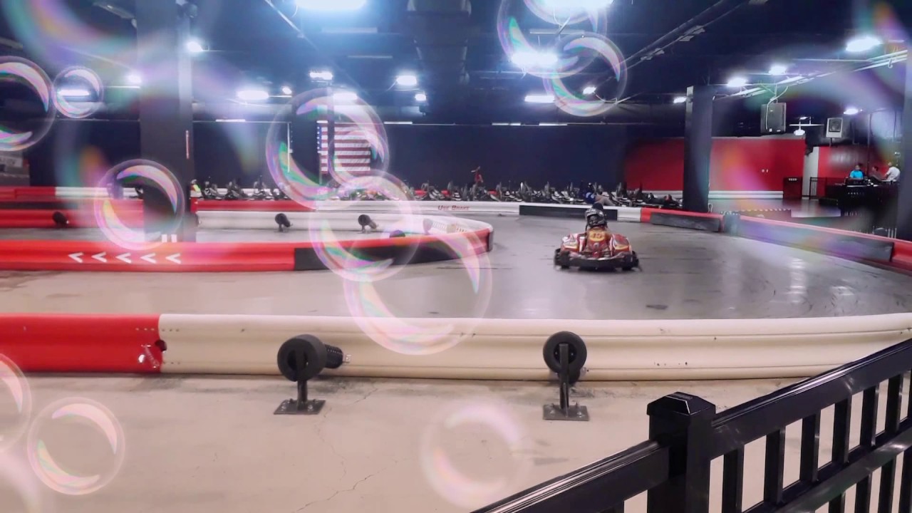 Awesome race at the mall in a go kart YouTube