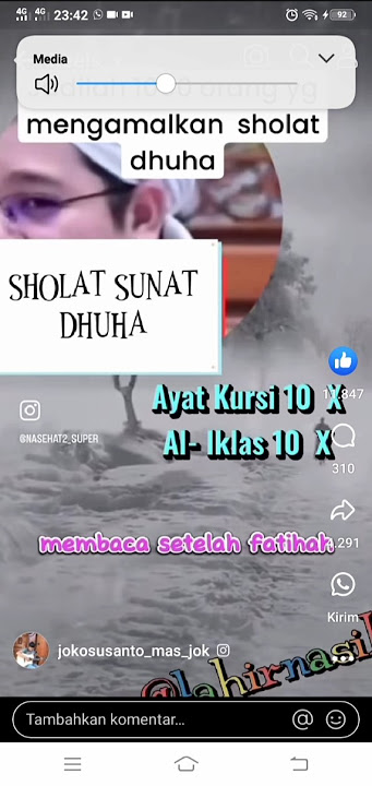 ijazah habis solat dhuha habis fatehah baca ayat kursi 10kali        sama al-iklas 10kali