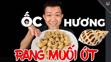 Cách Làm Ốc Hương Rang Muối Ớt Siêu Ngon Đơn Giản Tại Nhà | Vựa Cua Đăng Quân