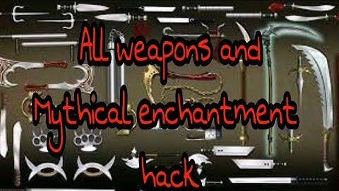 Shadow fight 2 all weapons and mythical enchantment hack[no root]