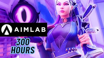What 300 hours of Aimlab