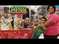 WE PRETEND PLAY SHOPPING IN TARGET STORE! Kid Learns Animal Names & Sounds