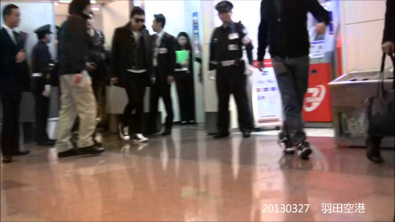 20130327　JYJ来日＠羽田空港