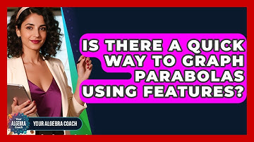 Is There A Quick Way To Graph Parabolas Using Features? - Your Algebra Coach