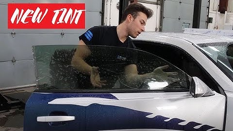 INSTALLING WINDOW TINT ON MY 2010 CAMARO | TRICKS AND TIPS FOR A CORRECT INSTALL