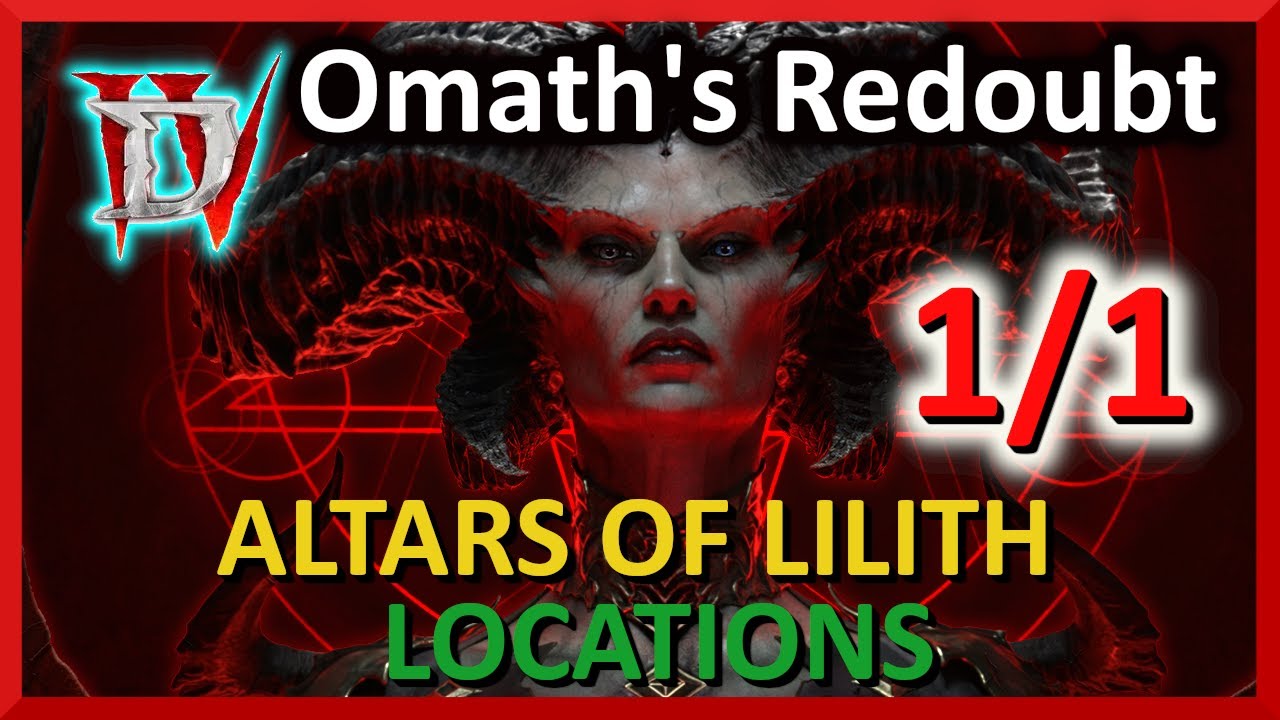Omath's Redoubt Lilith Statues 1/1 - Diablo 4 - YouTube