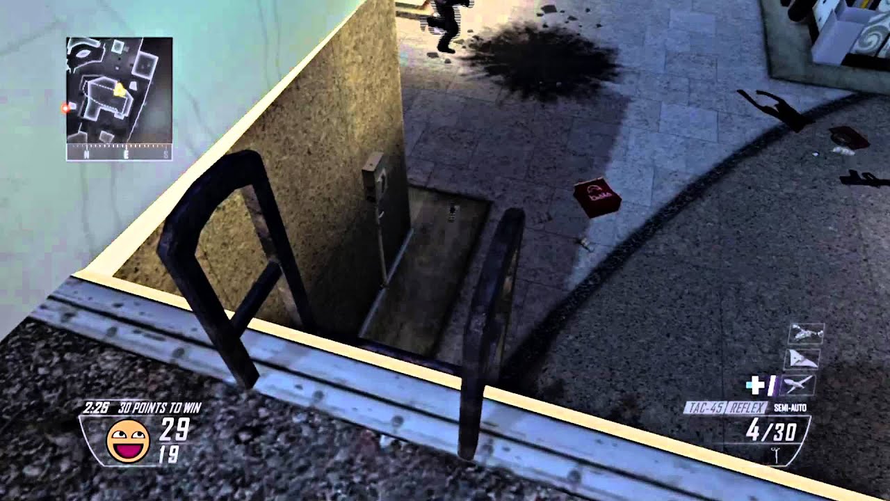 Black Ops 2 Wii U Trickshot Killcam | My First Clip | ShiftTheMine