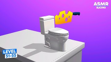 ASMR Slicing (Level 51-55) Android Gameplay