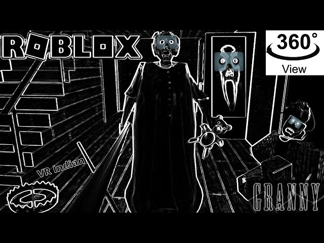 360 VR Roblox Pyggy in house granny. Horror vr 