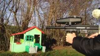 Test Tippmann A-5 E-Grip Full Auto