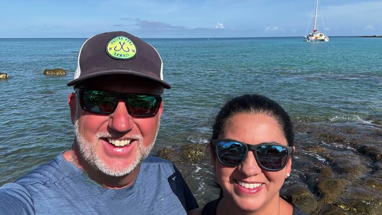 Hawaii Vacation 2025 Part 5 - Exploring 'Anaeho'omalu Beach (4/16/2025)