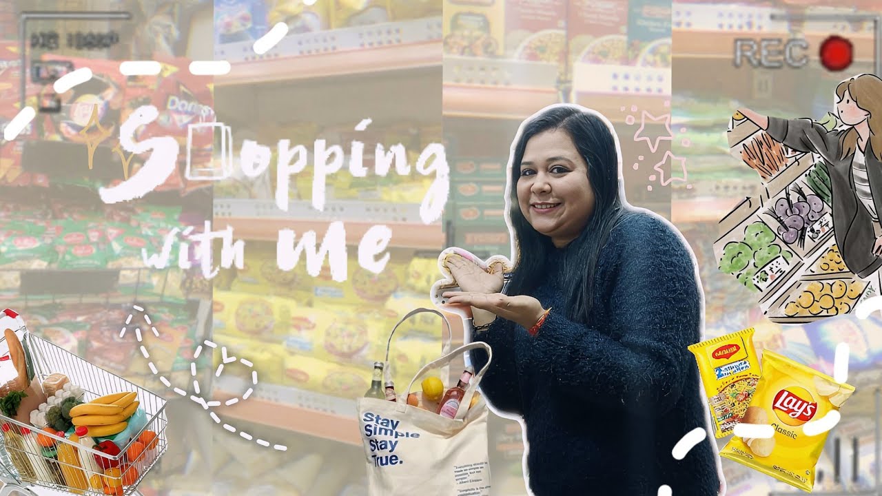 MK SUPER MART BANKHEDI (shopping with house helper ) 