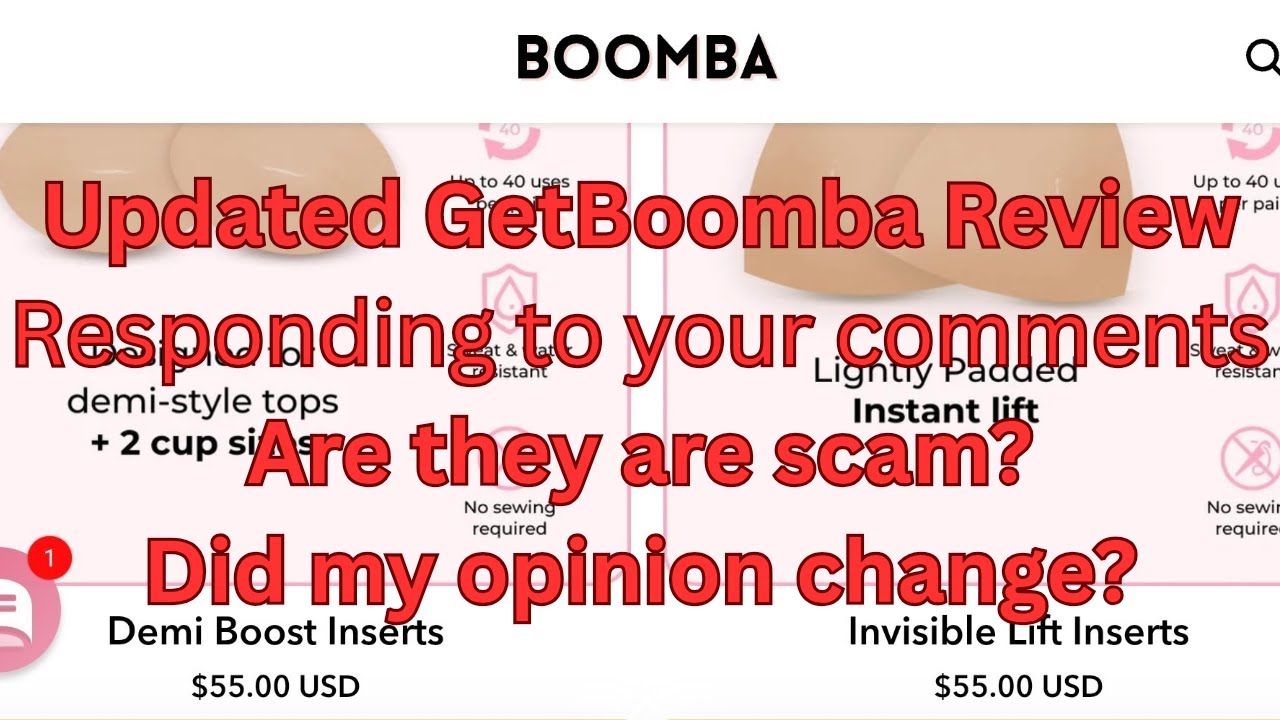 Boomba Updated Video Responding To Comments Left on my Original GetBoomba Video Review Influencers