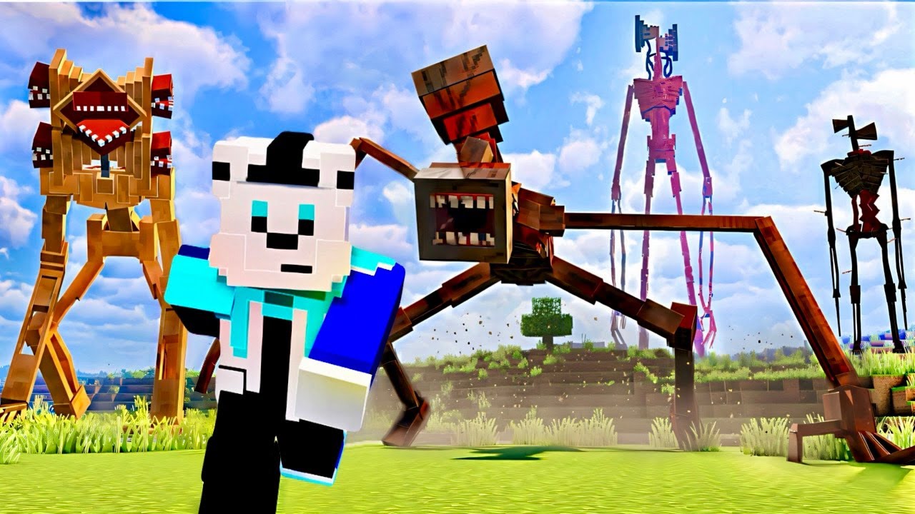 SOBREVIVO A TODAS LAS VERSIONES DE SIREN HEAD EN MINECRAFT