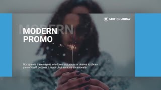 Modern Promo Slideshow Premiere Pro Templates