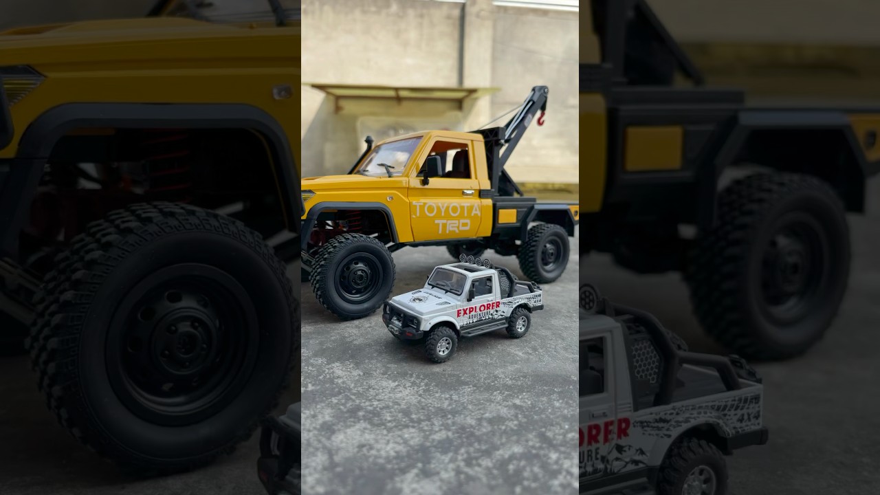 RC Recovery Truck Loads Small Gypsy | Remote Control 