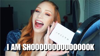 Jaclyn Cosmetics First Impression! &quot;The Flash&quot; Highlighter Palette + Brush Trio